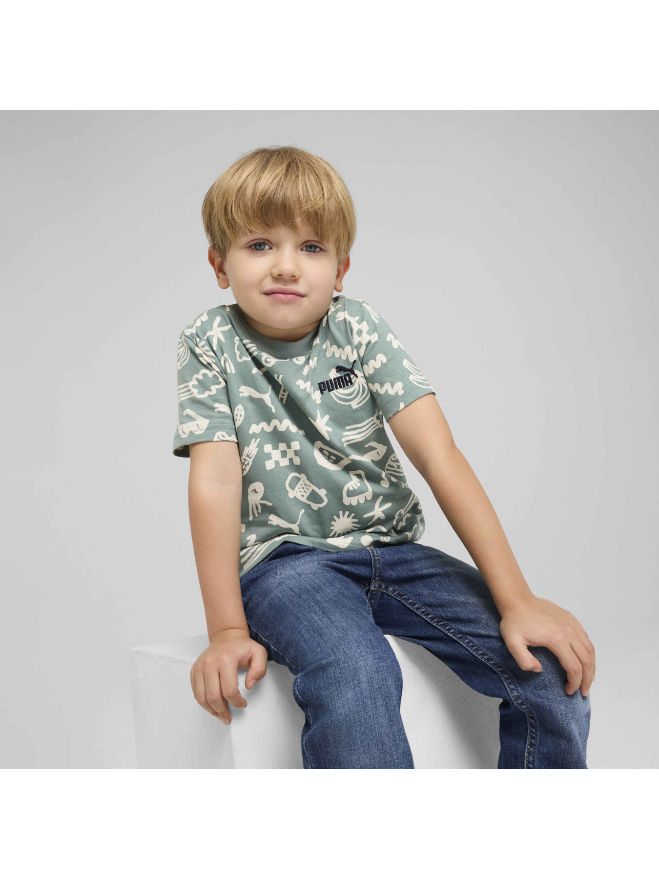 Футболка PUMA Sandy Adventures Aop Tee модель 685156 Фото