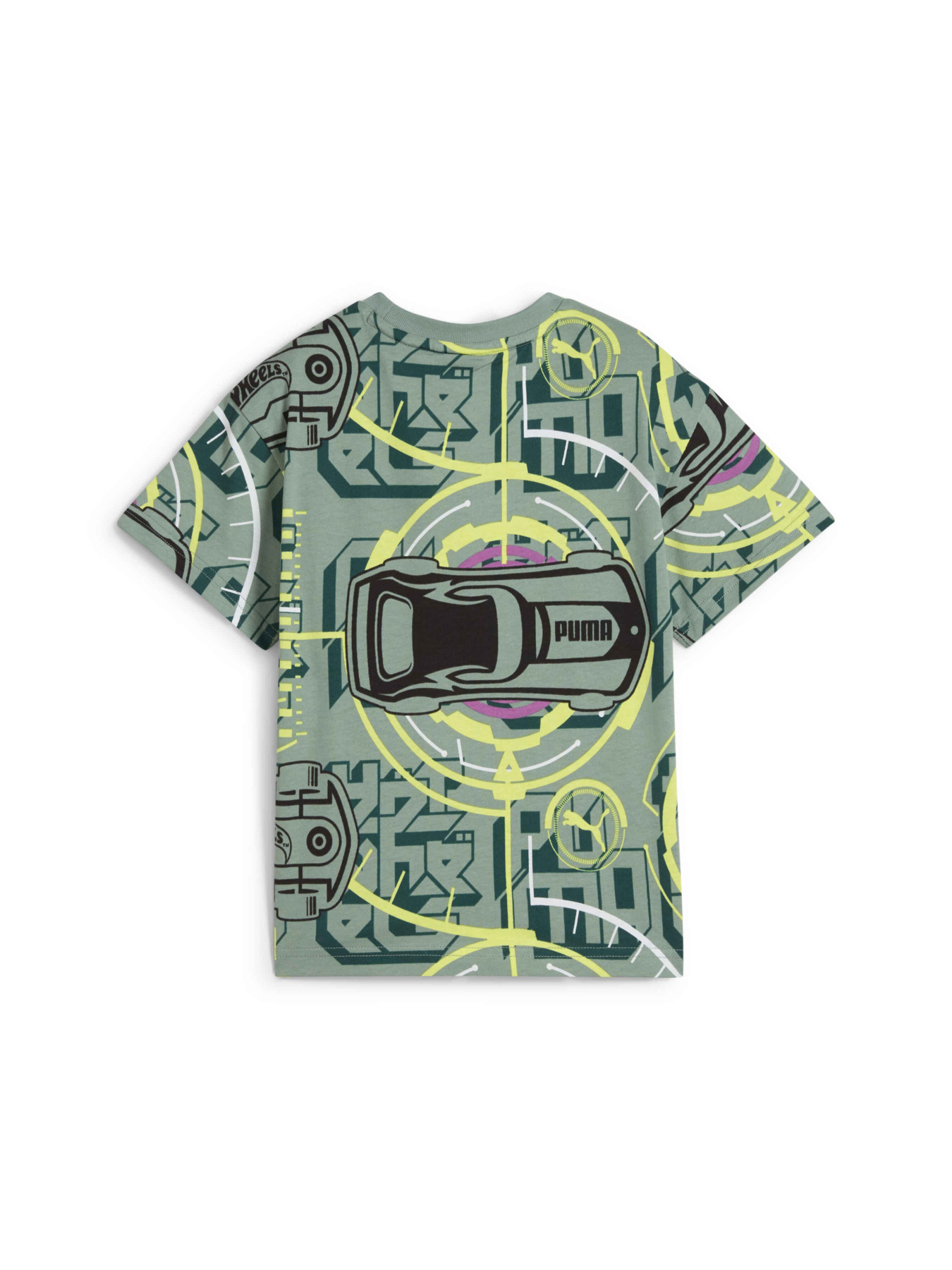 Футболка PUMA x Hot Wheels Aop Tee модель 630074 Фото