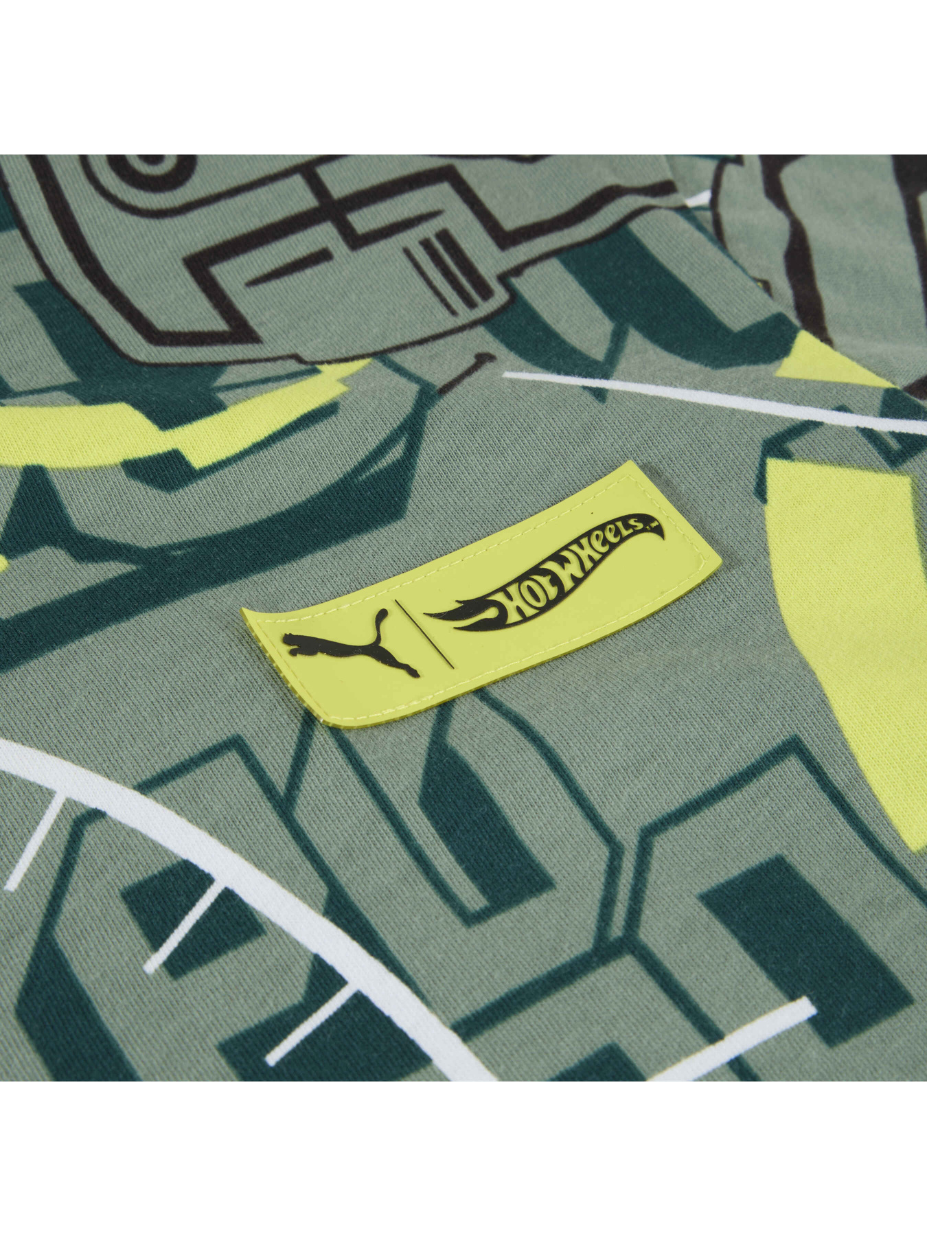 Футболка PUMA x Hot Wheels Aop Tee модель 630074 Фото