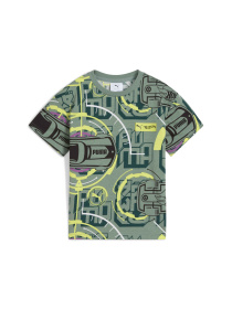 Футболка PUMA x Hot Wheels Aop Tee модель 630074 Фото