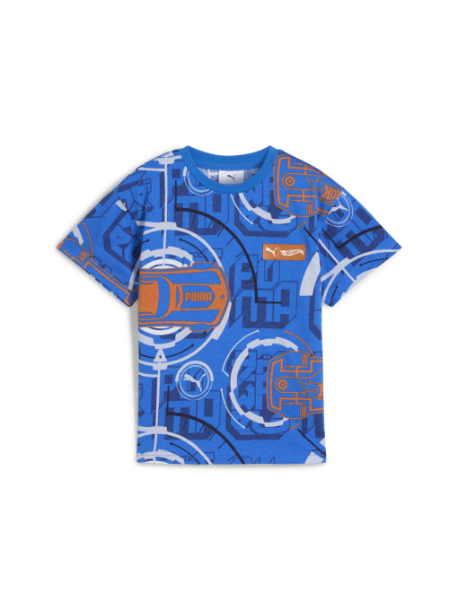 Футболка PUMA x Hot Wheels Aop Tee модель 630074 Фото