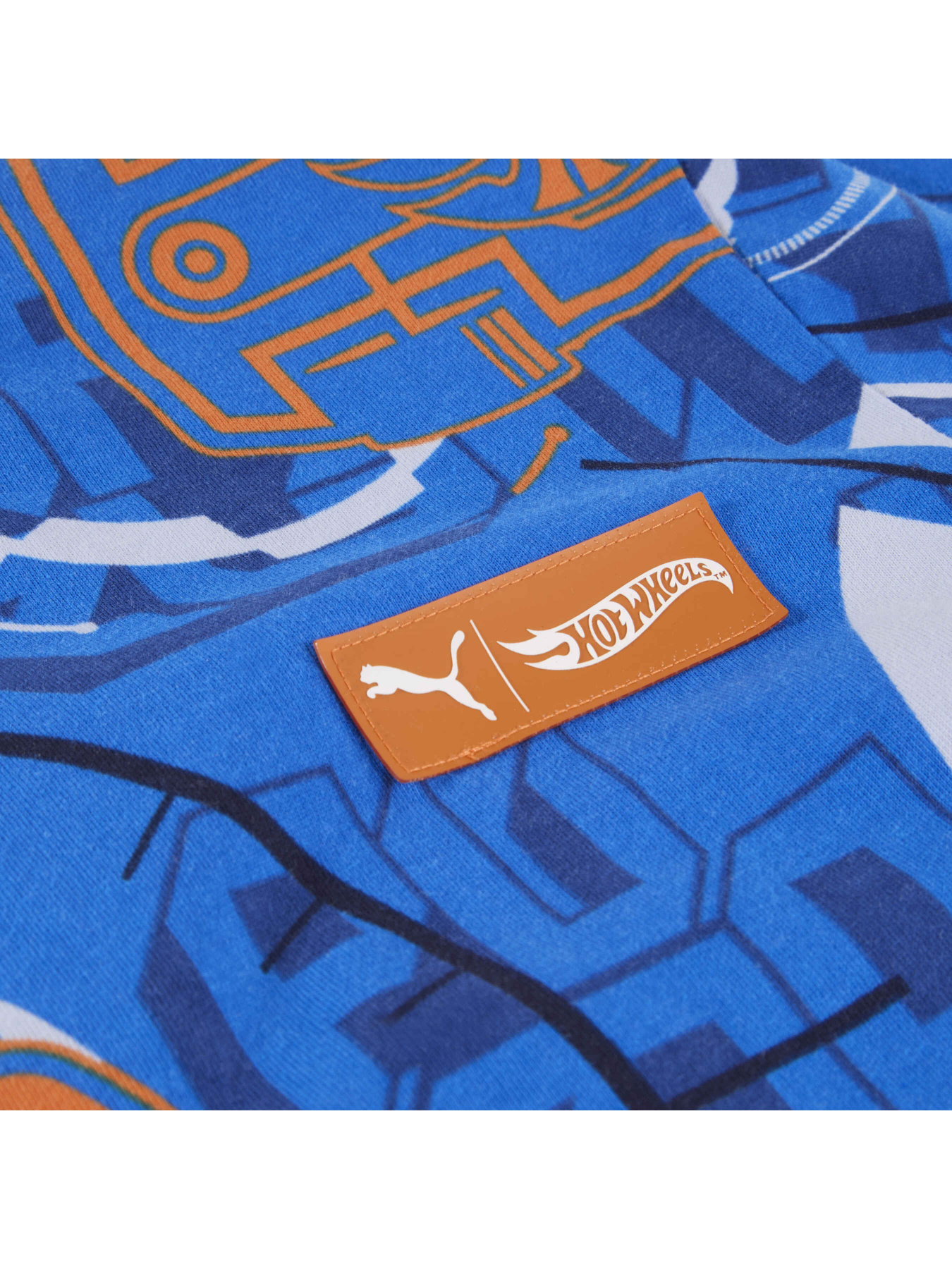 Футболка PUMA x Hot Wheels Aop Tee модель 630074 Фото