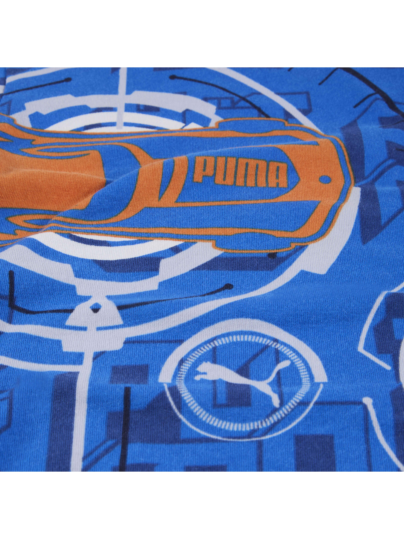 Футболка PUMA x Hot Wheels Aop Tee модель 630074 Фото