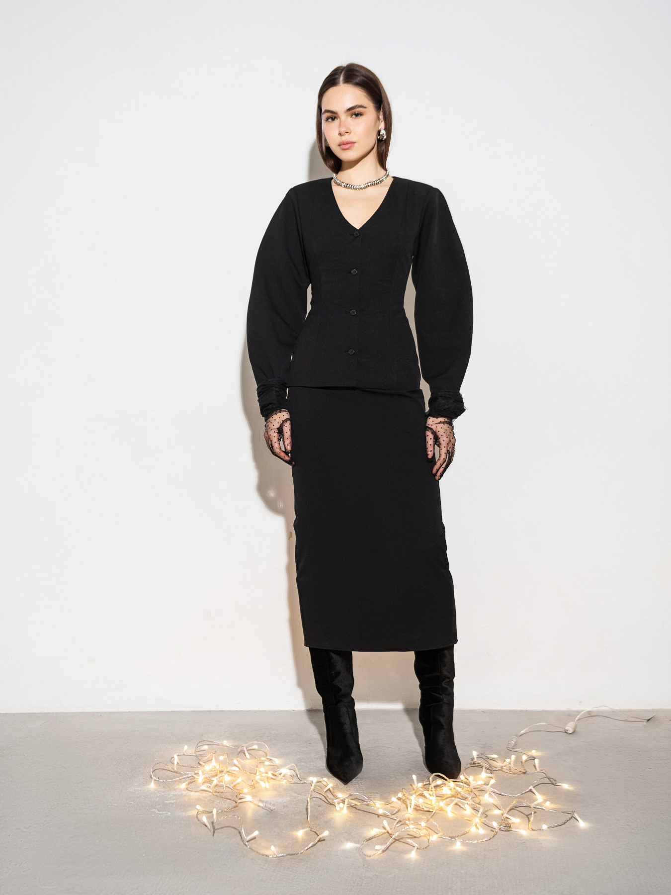 Спідниця міді Romashka Арнедо модель 206028205101 Фото