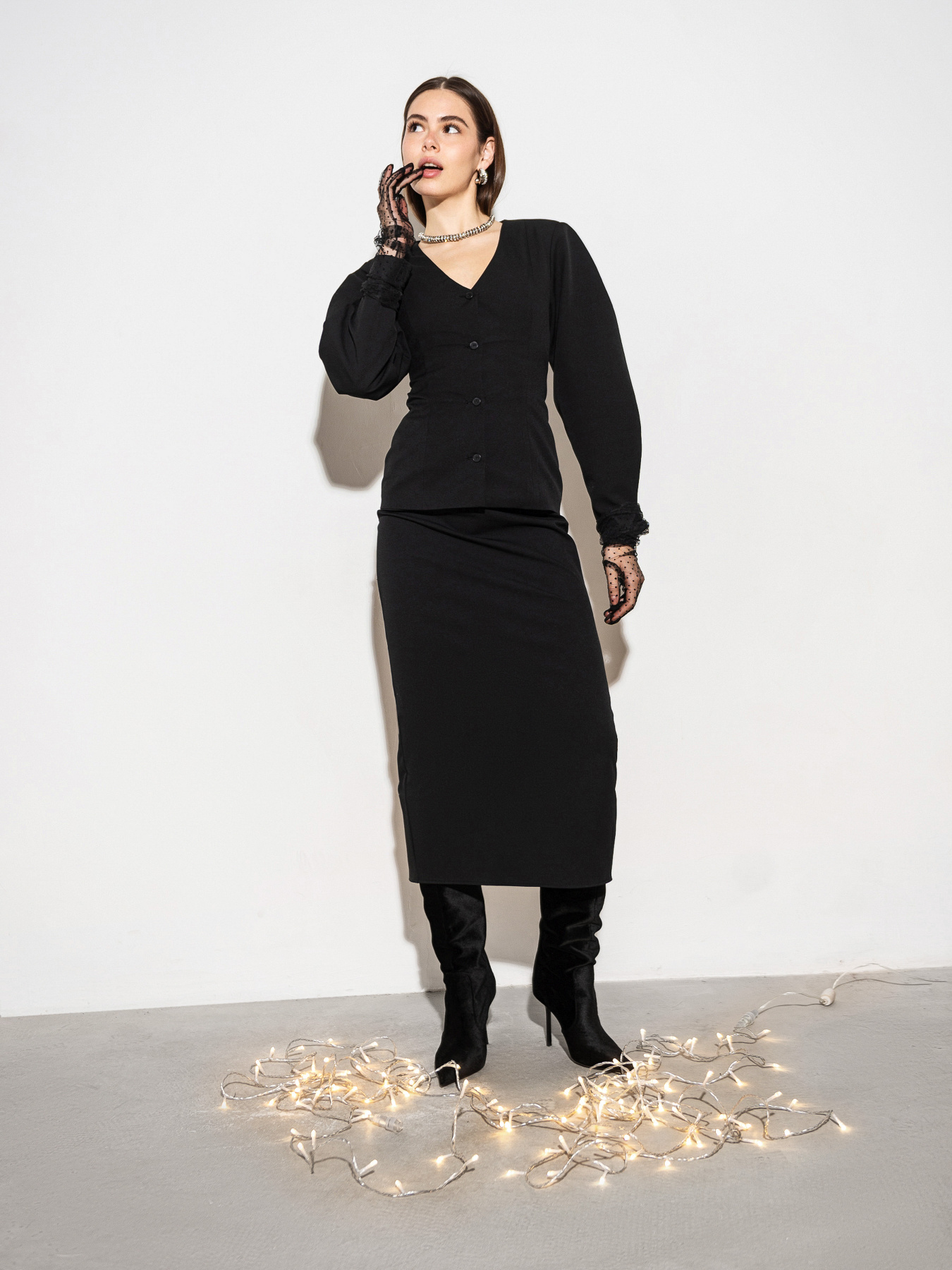 Спідниця міді Romashka Арнедо модель 206028205101 Фото