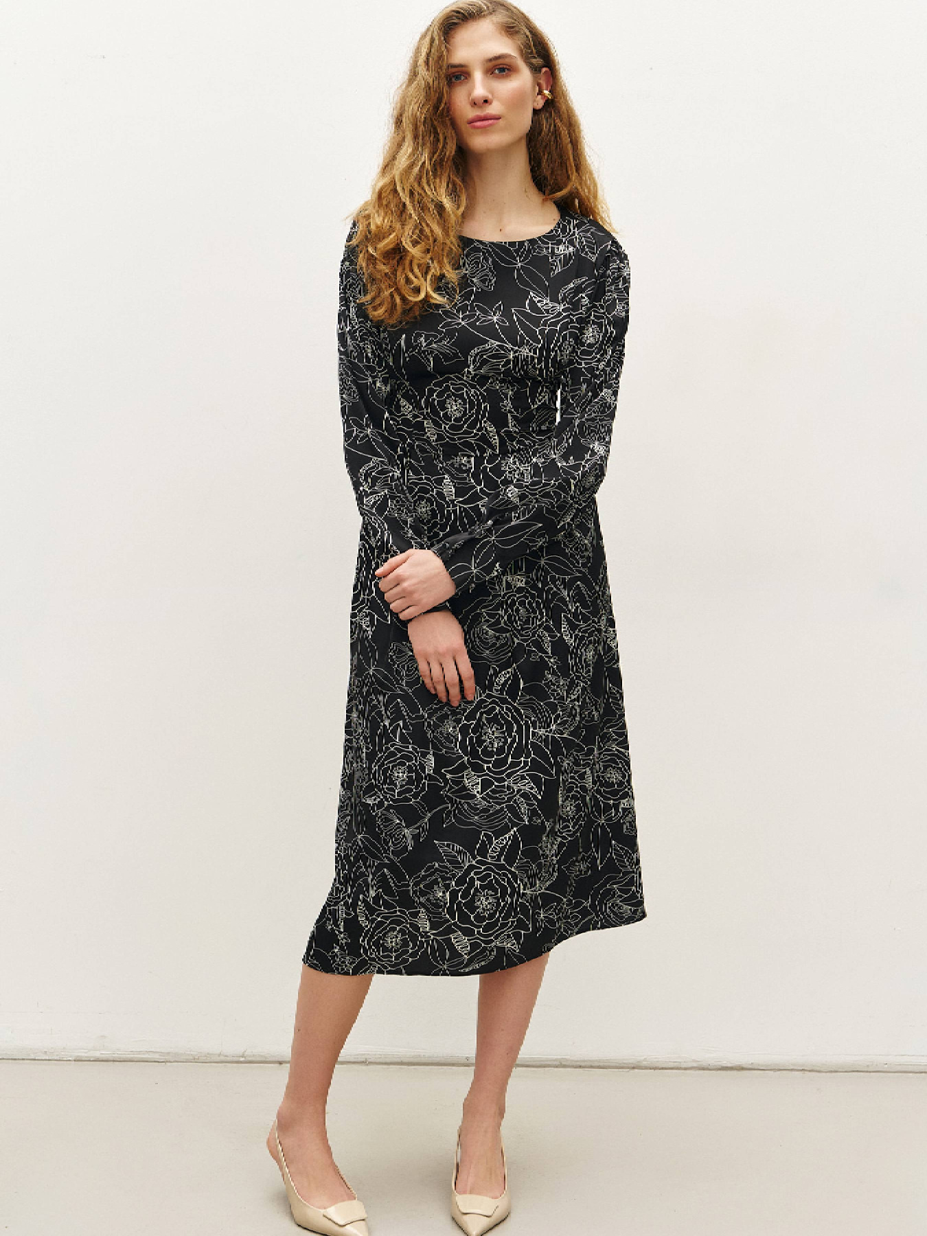 Платье миди RicaMare модель RM4240-1-25VC Фото