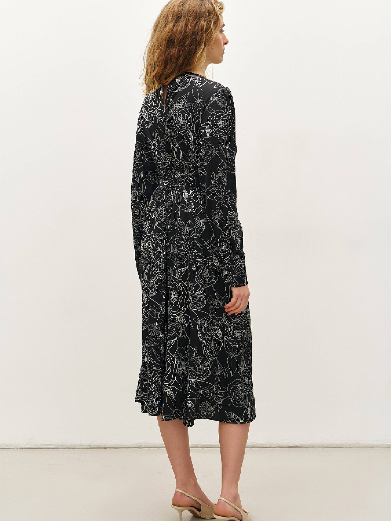 Платье миди RicaMare модель RM4240-1-25VC Платье миди RicaMare модель RM4240-1-25VC Фото