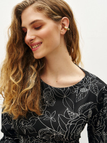 Платье миди RicaMare модель RM4240-1-25VC Платье миди RicaMare модель RM4240-1-25VC Фото