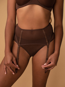 Нижня білизна Brabrabra модель SLZ23602006_mocha Нижня білизна Brabrabra модель SLZ23602006_mocha Фото