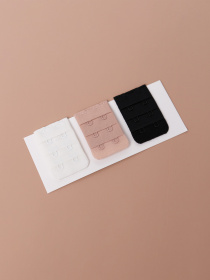 Нижня білизна Brabrabra Розширювач поясу бюста модель SLZ99909095_black-ivory-nude Фото