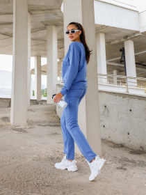 Костюм ISSA Plus модель 12847_blue Фото