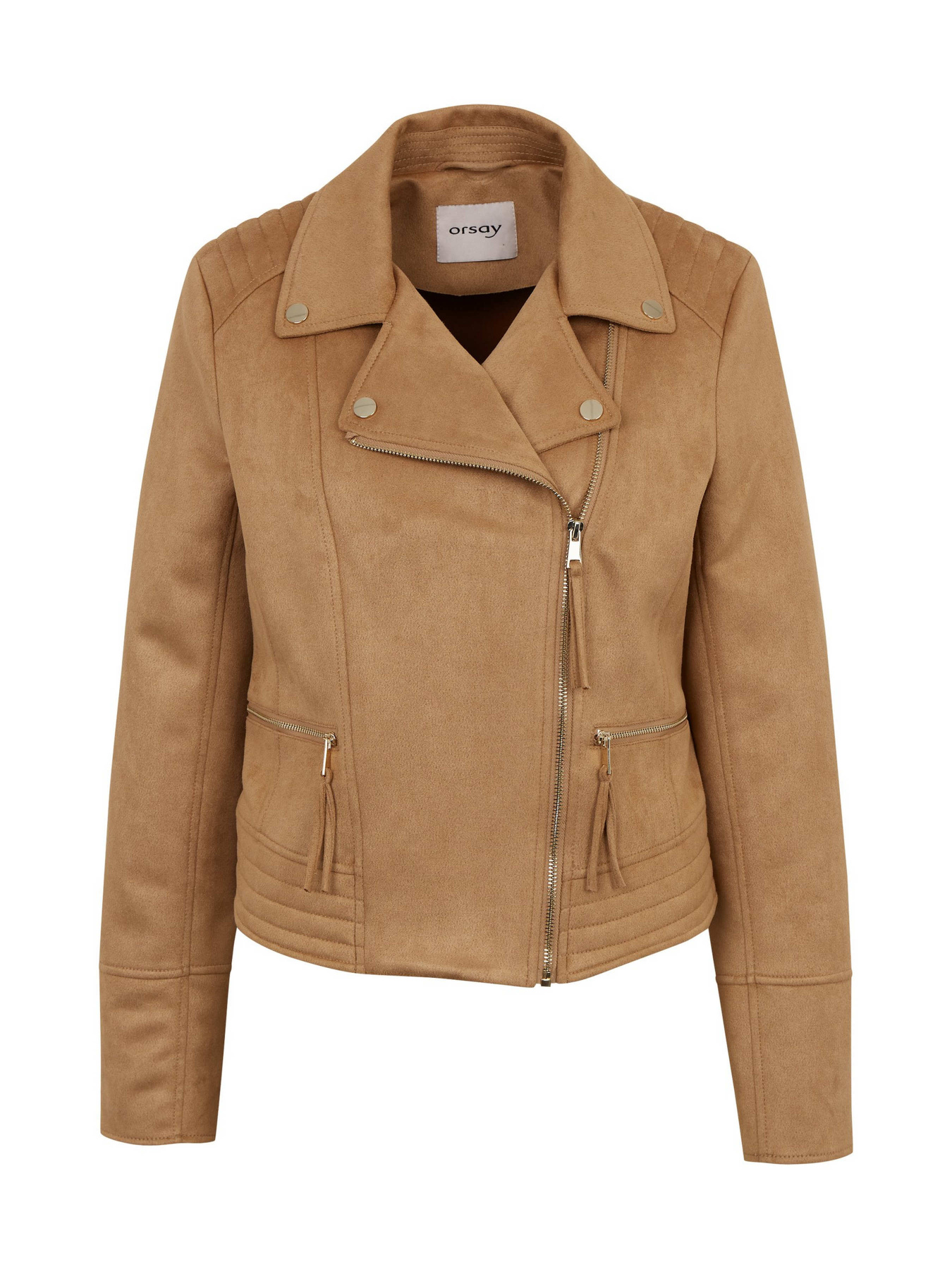 Шкіряна куртка Orsay модель 0845022-085000 Фото