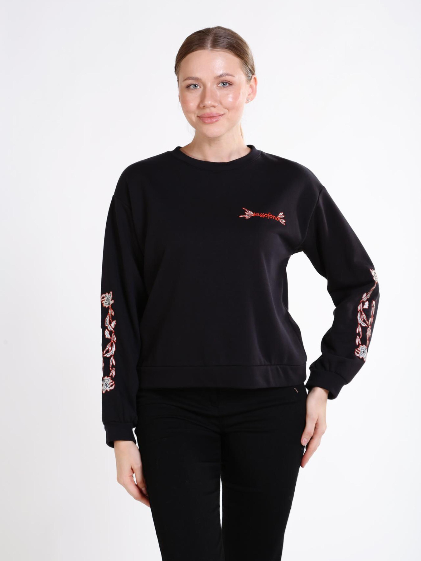 Свитшот Sassofono модель A241-SF-313601 Фото