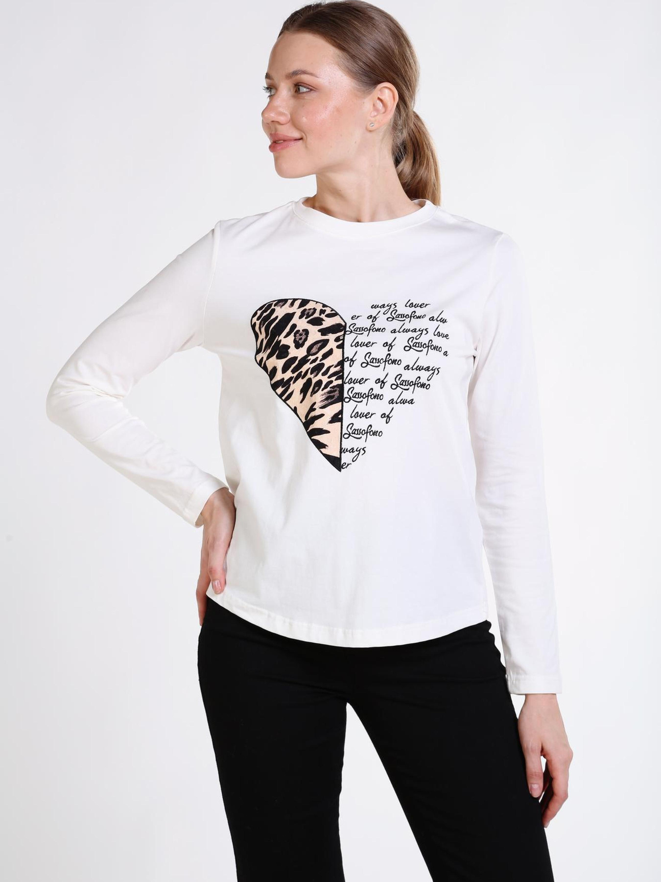 Лонгслив Sassofono модель A241-SF-344111 Фото