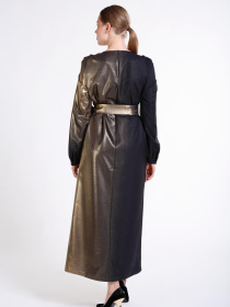 Платье миди Sassofono модель A241-SF-352171 Фото