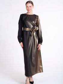 Платье миди Sassofono модель A241-SF-352171 Фото