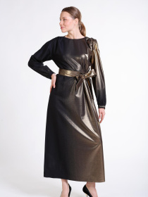 Платье миди Sassofono модель A241-SF-352171 Фото