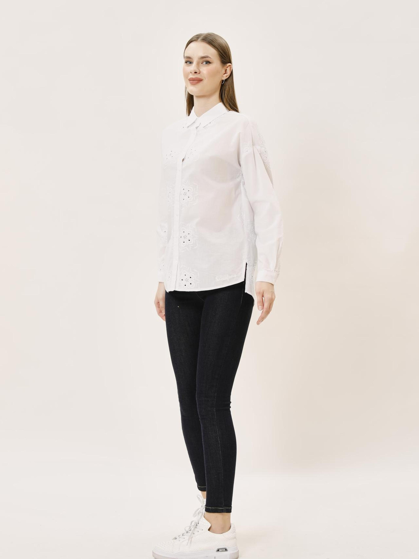 Рубашка повседневная Sassofono модель A242-SF-PT3819 Фото