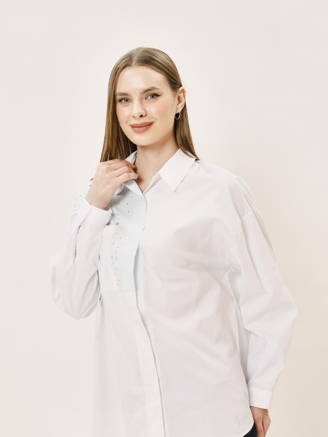 Рубашка повседневная Sassofono модель A242-SF-PT4355 Фото