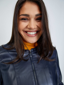 Шкіряна куртка Orsay модель 0800152-526000 Шкіряна куртка Orsay модель 0800152-526000 Фото