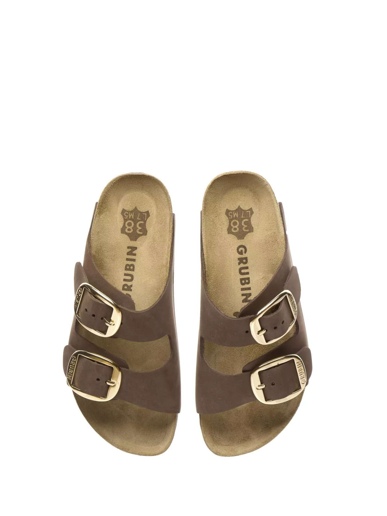 Шльопанці Grubin модель gr-319361_braun Фото