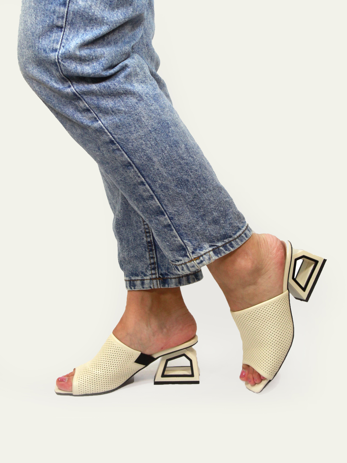 Сабо It-girl модель 515-beige Фото