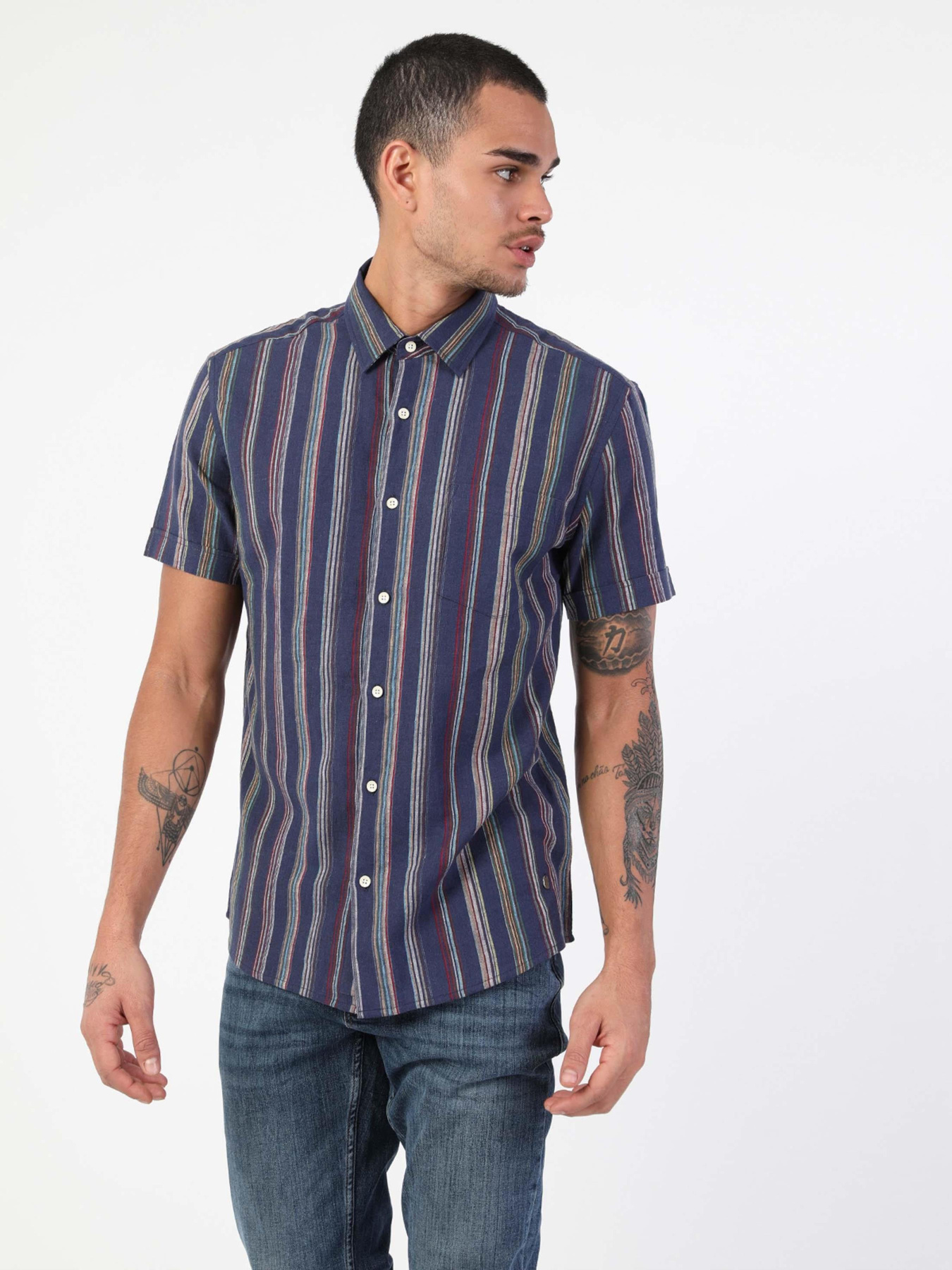 Рубашки Colin’s модель CL1048508_Q1.V1_NAV Фото