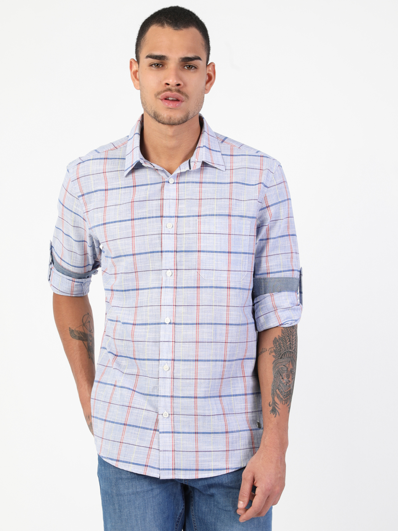 Рубашки Colin’s модель CL1048518_Q1.V1_BLE Фото