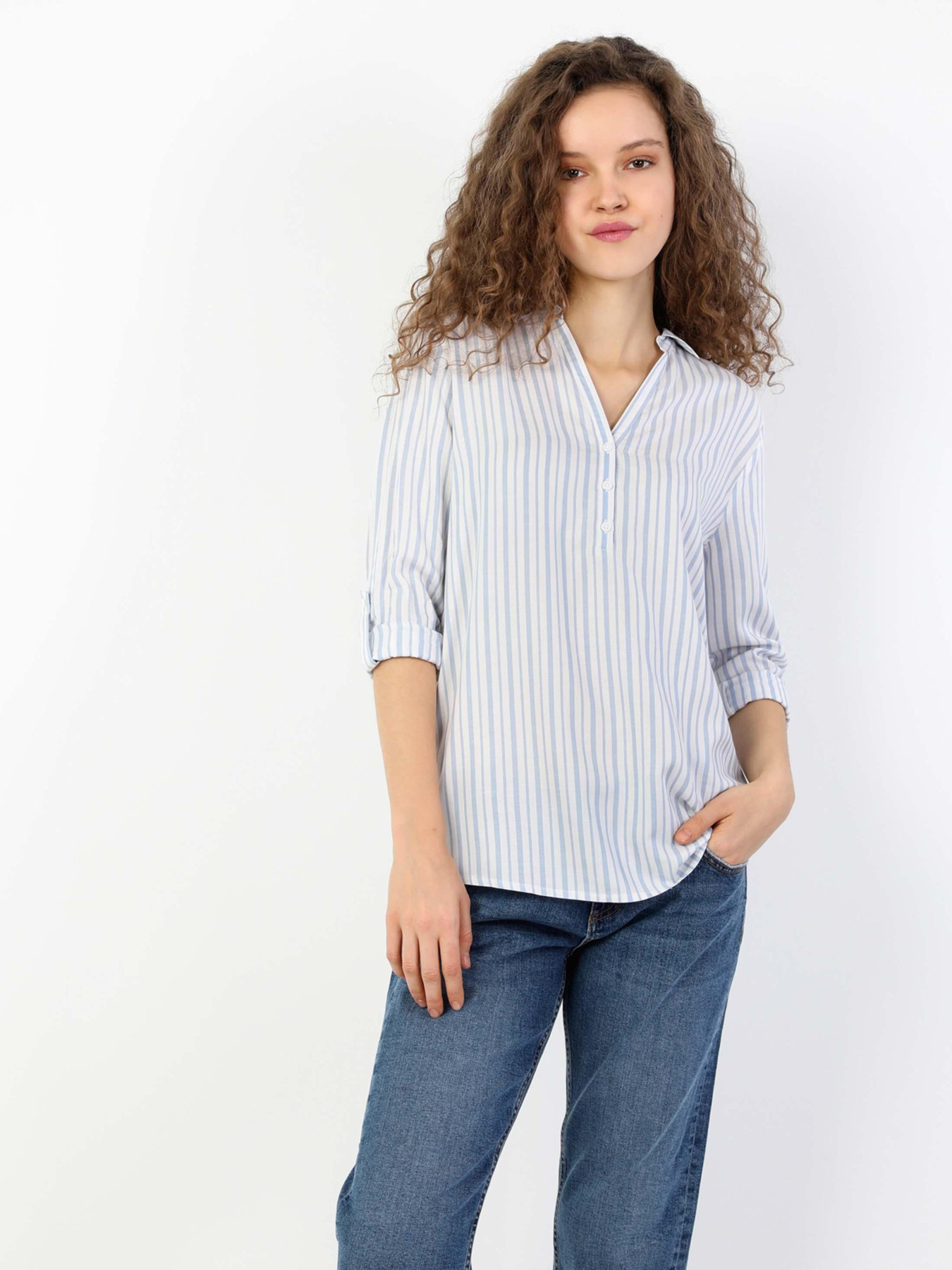 Рубашки Colin’s модель CL1048441_Q1.V1_BLE Фото