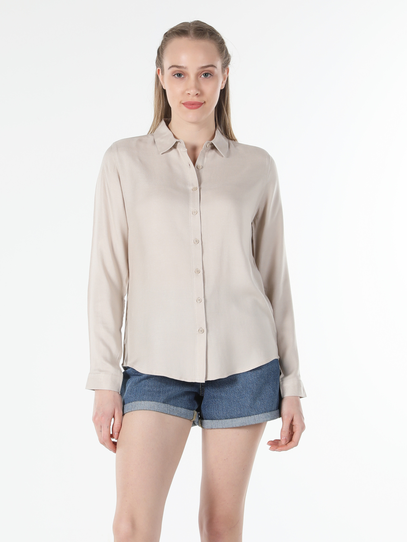 Рубашки Colin’s модель CL1048443_Q1.V1_BEI Фото