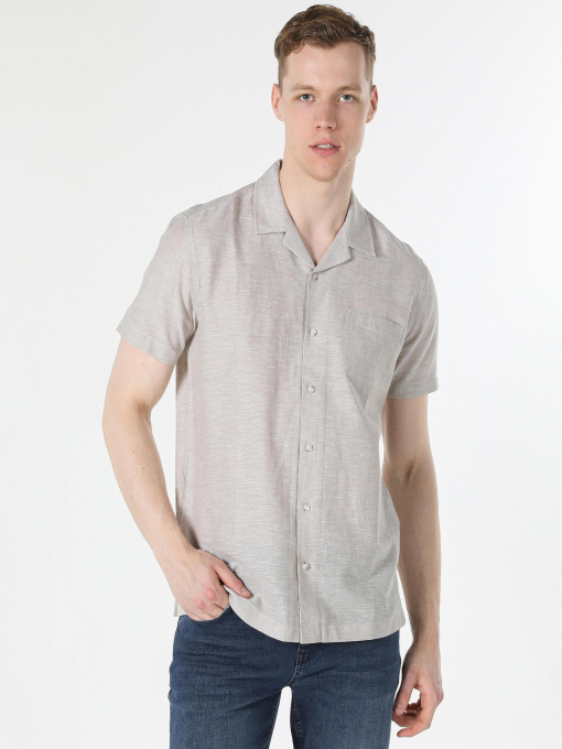 Сорочки Colin’s модель CL1048299_Q1.V1_BEI Сорочки Colin’s модель CL1048299_Q1.V1_BEI Фото