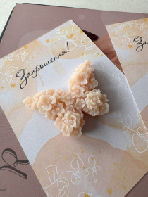 Святкове запрошення з аромасаше "Метелик на листівці" Candle Design модель 220.0014 Фото