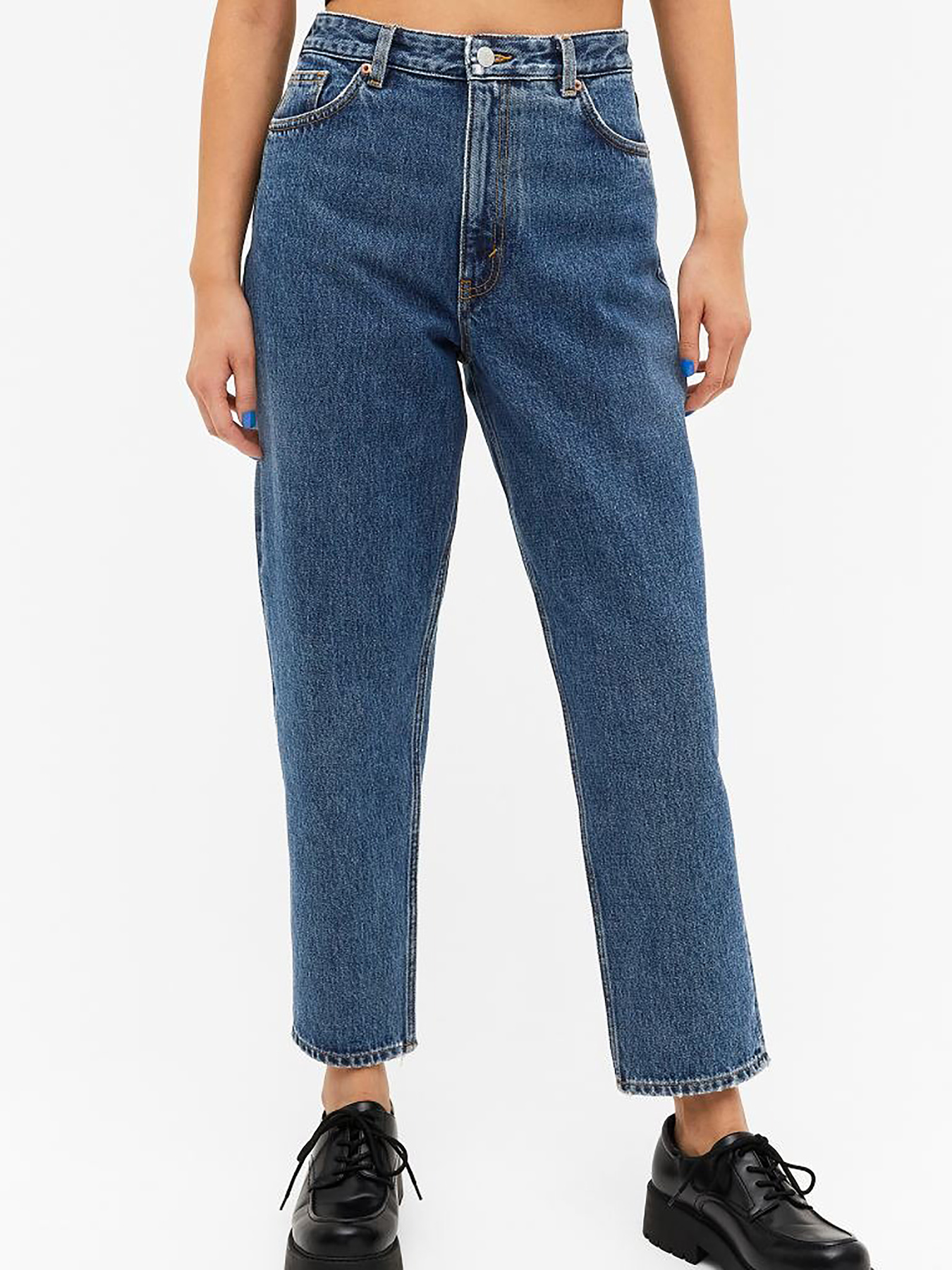 Зауженные джинсы Monki модель 75526 Фото