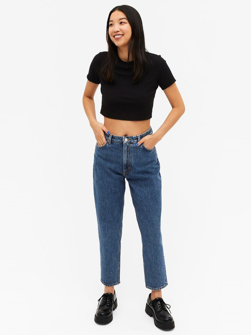 Зауженные джинсы Monki модель 75526 Фото