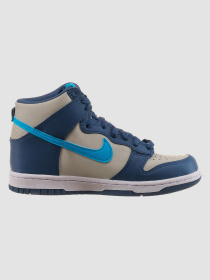 Кросівки NIKE Dunk High Gs Grey Blue модель DB2179-006 Фото