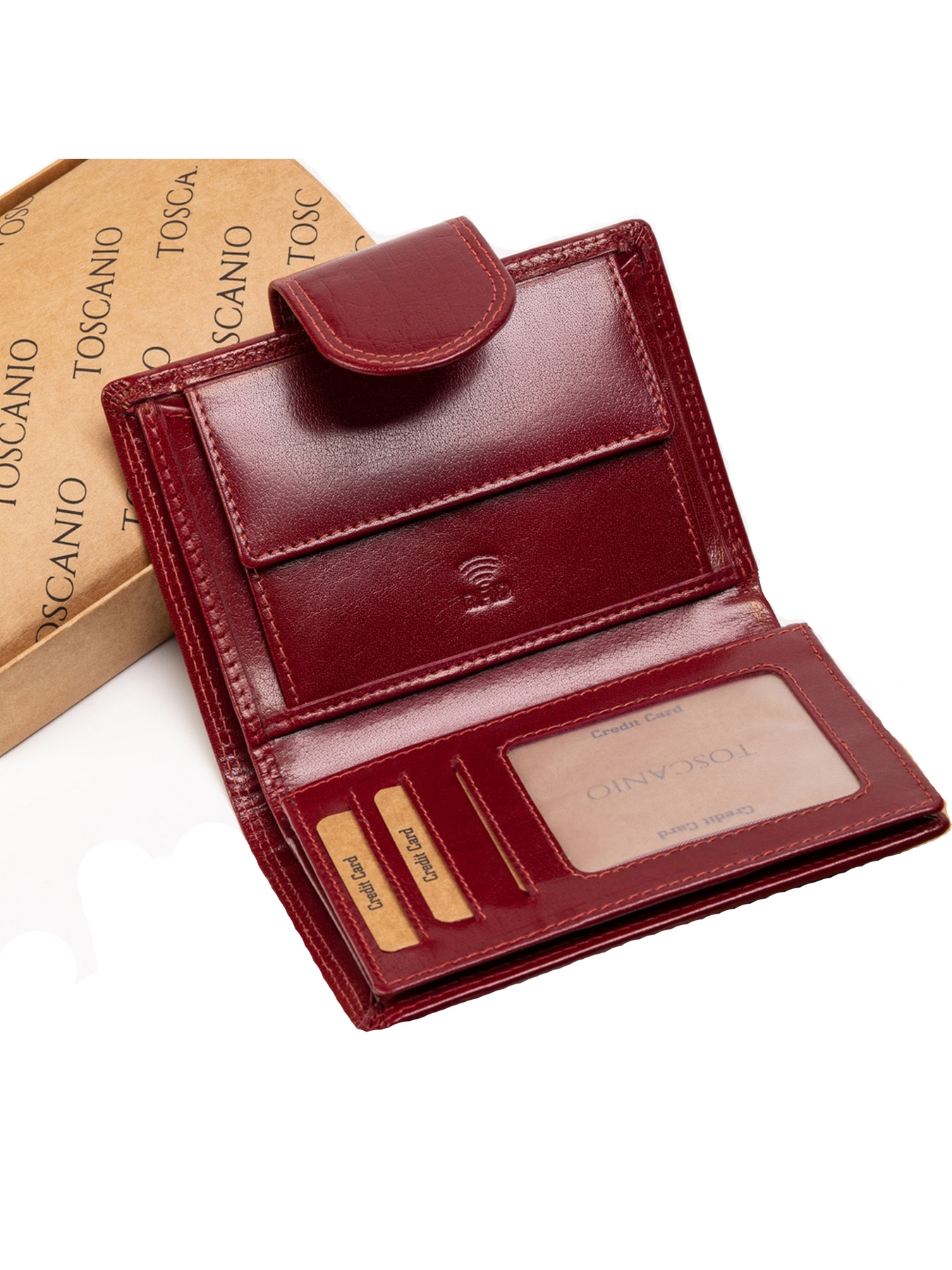 Кошелек Toscanio модель T359CZERWONY Фото