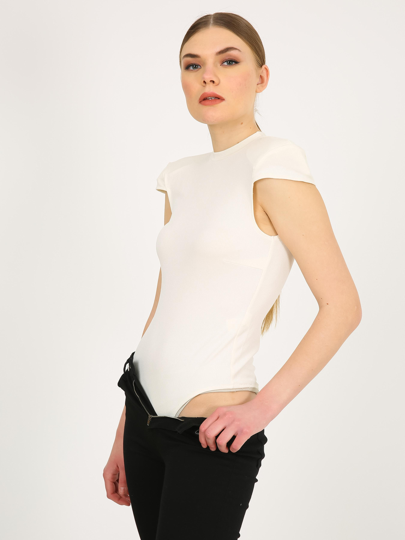 Боди Vicolo модель 232-VC-2839_молочный Фото