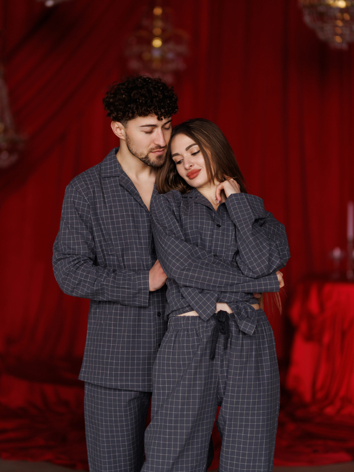 Пижама HANDY WEAR Family Look модель 450606 Пижама HANDY WEAR Family Look модель 450606 Фото