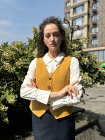 Жилет классический CAT ORANGE модель 3353 Фото