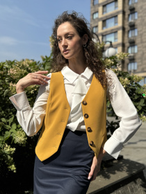 Класичний жилет CAT ORANGE модель 3353 Фото