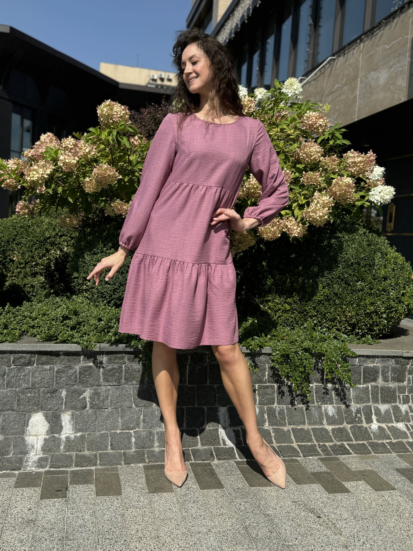 Сукня міді CAT ORANGE модель 5797 Фото