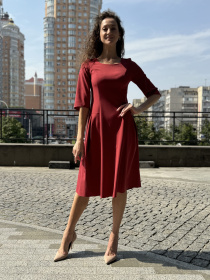 Сукня міді CAT ORANGE модель 5792 Фото