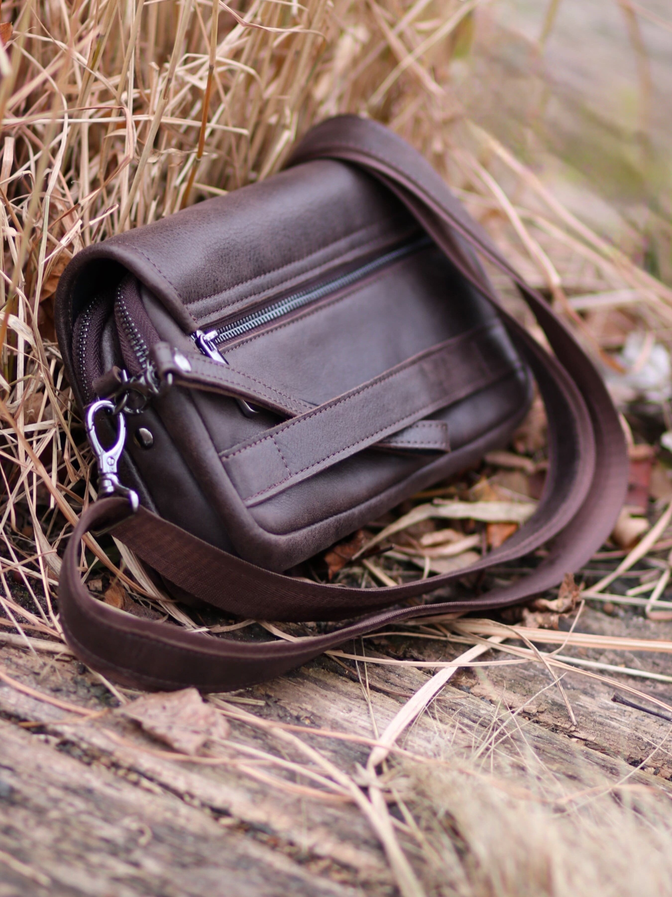 Крос-боді Legessy модель KR_215_COFFEE Фото