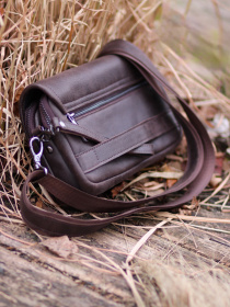 Крос-боді Legessy модель KR_215_COFFEE Фото