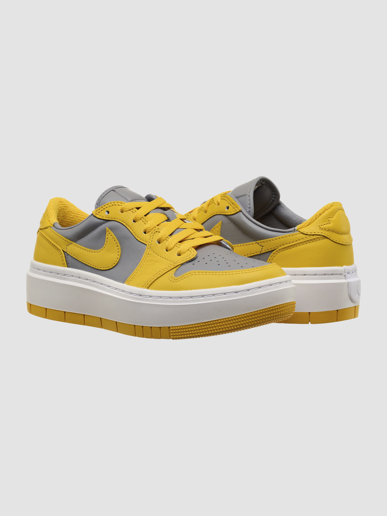 Кроссовки Jordan 1 Low Elevate Yellow Grey модель DH7004-017 Фото