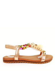 Сандалии It-girl модель 520-gold Фото