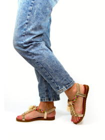 Сандалії It-girl модель 520-gold Сандалії It-girl модель 520-gold Фото