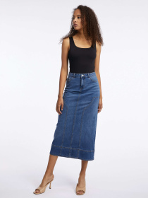 Джинсова спідниця Orsay модель 0744068-580000 Джинсова спідниця Orsay модель 0744068-580000 Фото
