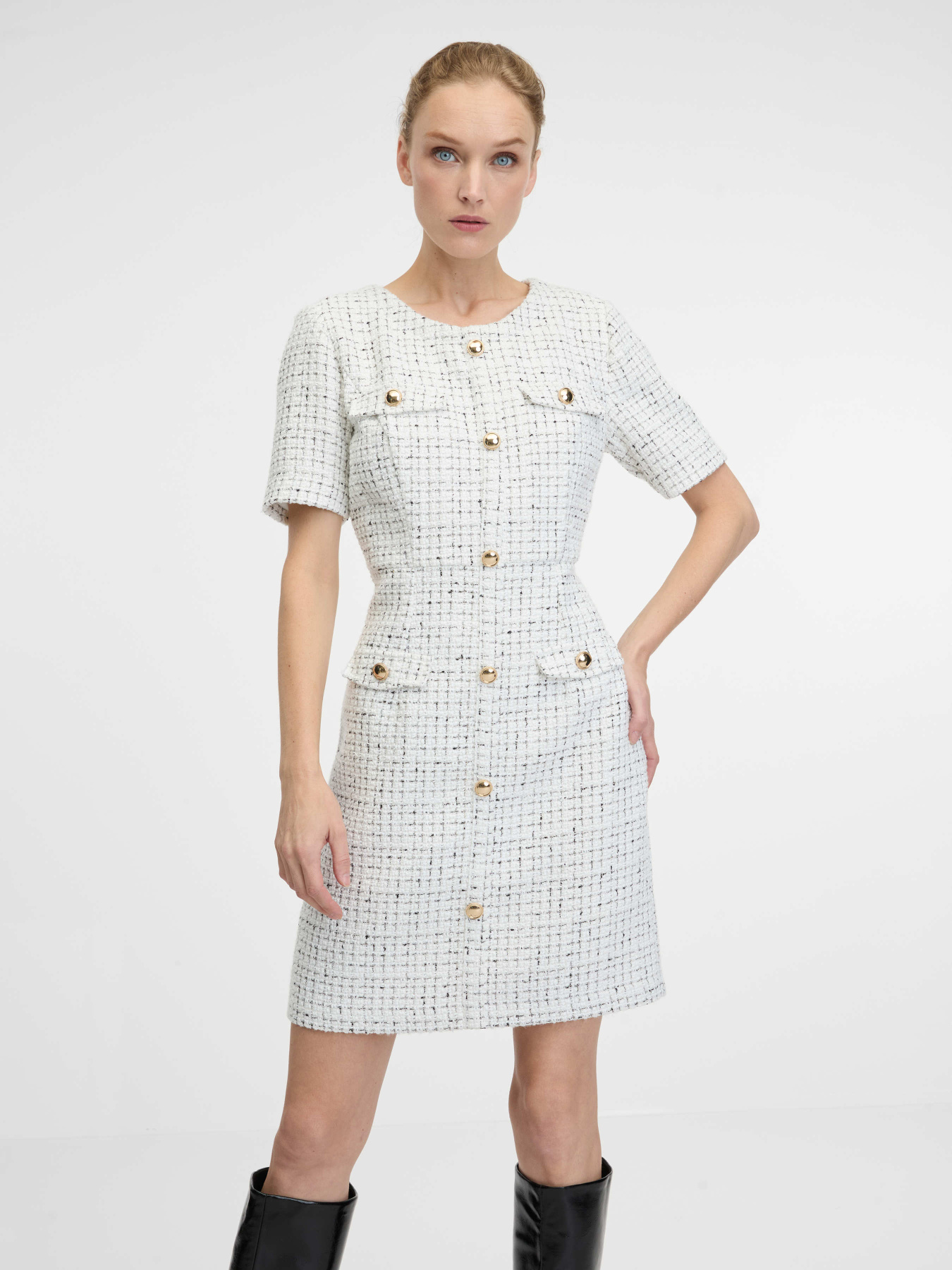 Платье мини Orsay модель 1001185-044000 Платье мини Orsay модель 1001185-044000 Фото