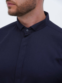 Рубашка повседневная Trend Collection модель TC12798DarkBlueRBSHKMN Фото